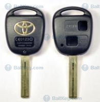 Toyota TOY48 корпус под чип и Ц.З. 2 кнопки