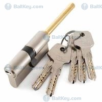 Basi цилиндр BM-EBM5038-0000 ключ/длинный шток никель флажок 5ключей