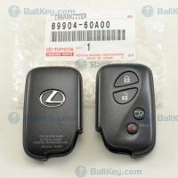 Lexus смартключ ID6B TX6F 315МГц 4кнопки без лезвия 8990460A00/8990460061/89904-60A00/89904-60061