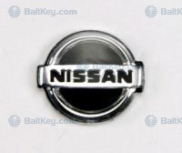 Наклейка логотип NISSAN диаметр 14мм