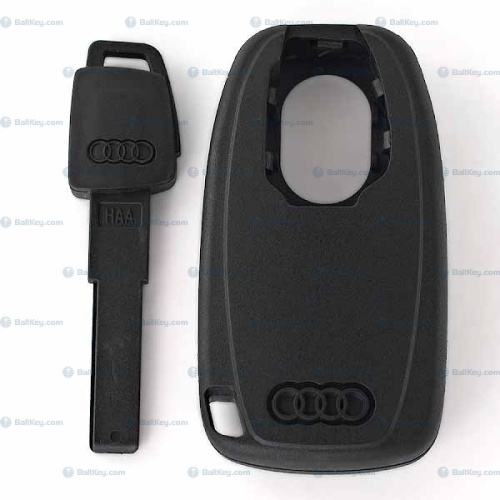 Audi корпус смартключа + аварийный ключ HU66