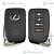 Lexus смартключ ID 315МГц 4кнопки без лезвия 4FBA 89904-06170/8990406170/8990430A31/89904-30A31