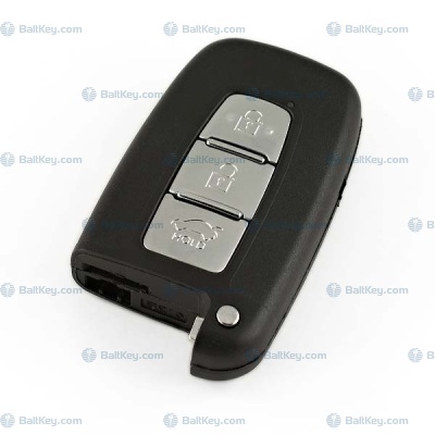 Kia смартключ ID46 PCF7952 433МГц 3кнопки без лезвия неоригинал