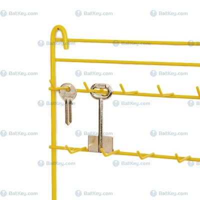 Стенд для ключей 143 крючка универсальный 52*105см 13рядов, L крючка общая/рабочая=60/40мм, диаметр 3мм