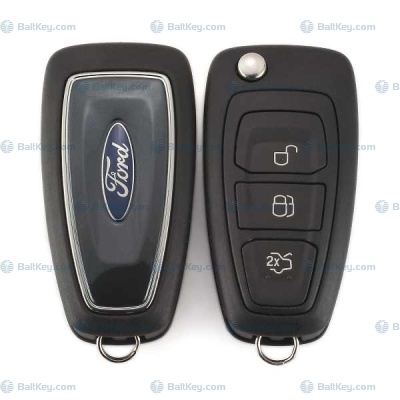 Ford выкидной ID63 433 МГц 3кнопки багажник Focus/Mondeo без лезвия AM5T-15K601-AD ОРИГИНАЛ