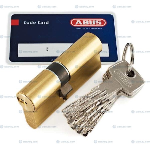Abus цилиндр D10 MM 578724 ключ/ключ флажок латунь 5ключей